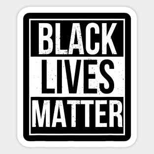 black lives matter Sticker